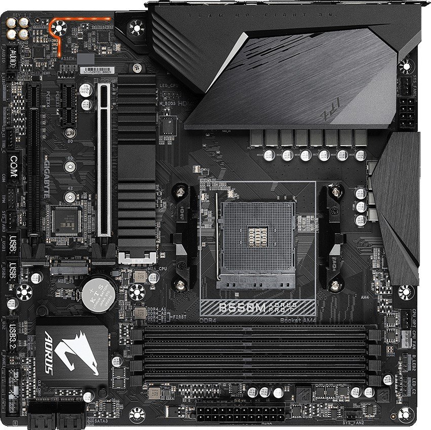 Gigabyte b550m aorus pro p совместимость процессоров